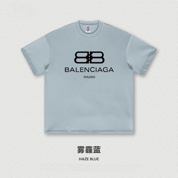 Oversized T-shirt and shorts set 20 colors Customized logo Balanciaga