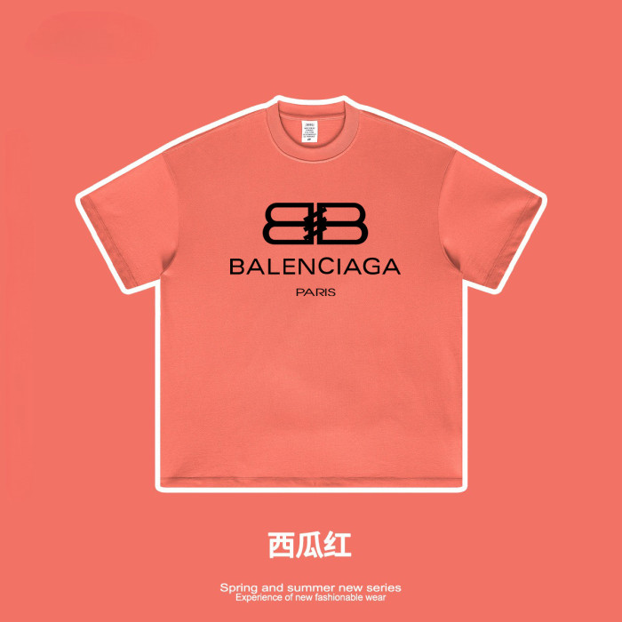 Oversized T-shirt and shorts set 20 colors Customized logo Balanciaga