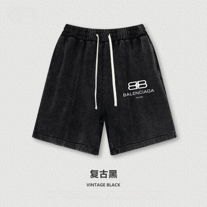 Oversized T-shirt and shorts set 8 colors Customized logo Balenciaga