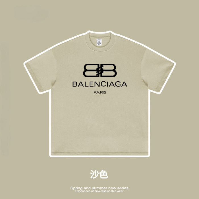 Oversized T-shirt and shorts set 20 colors Customized logo Balanciaga