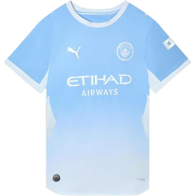 PUMA Manchester City 26/27 Soccer Jerseys Men's Light Blue/Aqua Blue Crew Neck Moderate