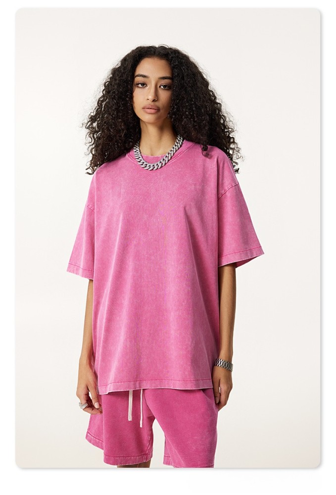 Oversized T-shirt and shorts set 8 colors Customized logo Balenciaga