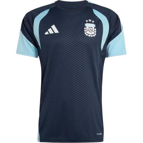 Adidas 26/27 T Shirts Men's Blue Crew Neck Jerseys