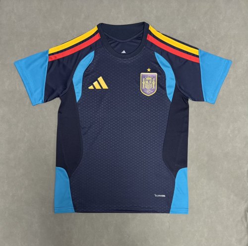 Adidas 26/27 T Shirts Men's Blue Crew Neck