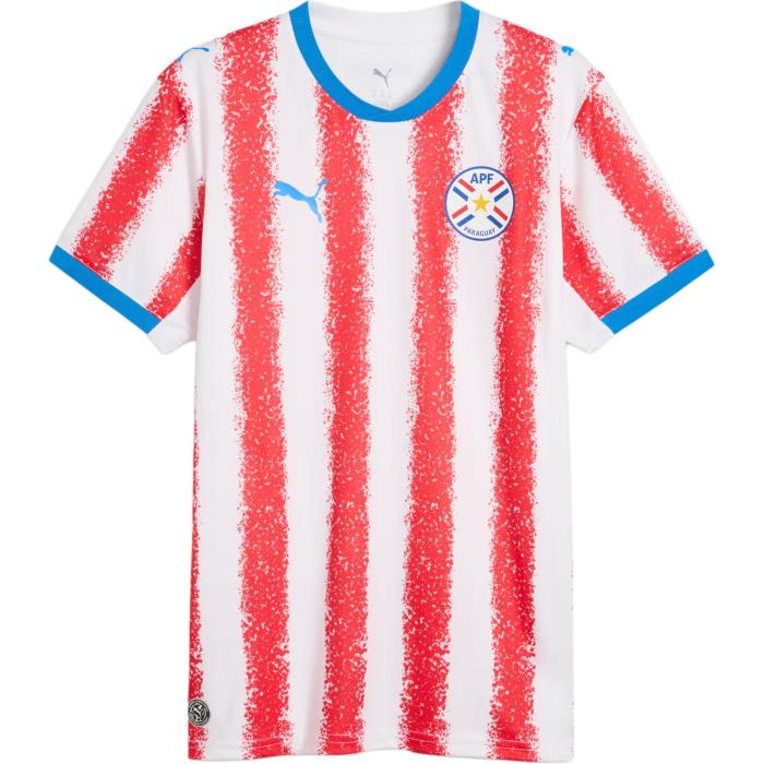 PUMA  Paraguay 26/27 Home Men's Soccer Jersey
