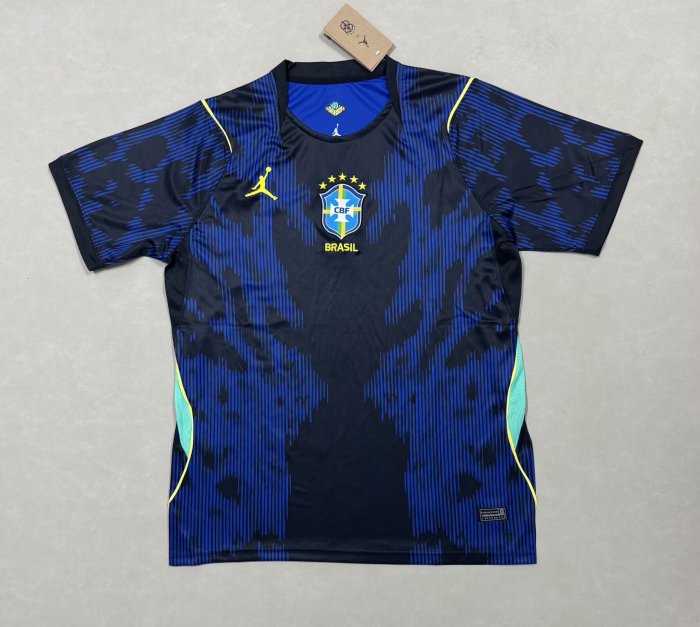 Jordan Brazil 2026 Match Away Men's Jordan Aero-FIT Soccer Authentic Jersey