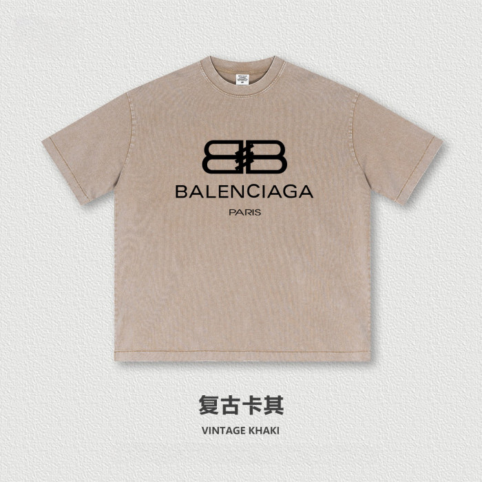 Oversized T-shirt and shorts set 8 colors Customized logo Balenciaga