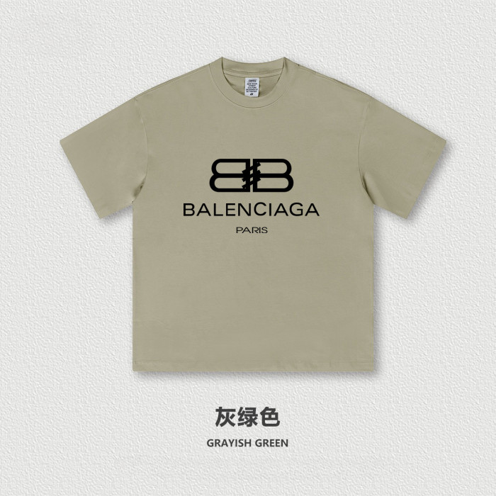 Oversized T-shirt and shorts set 20 colors Customized logo Balanciaga