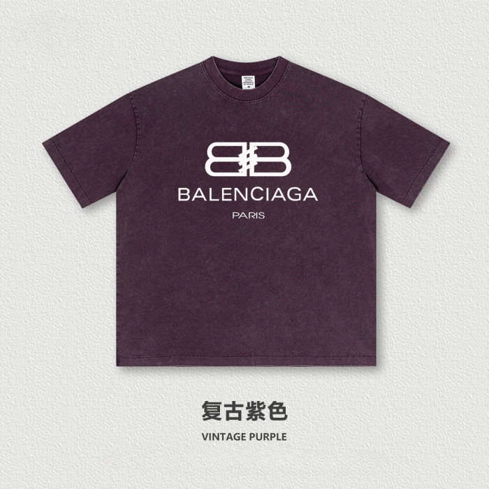 Oversized T-shirt and shorts set 8 colors Customized logo Balenciaga