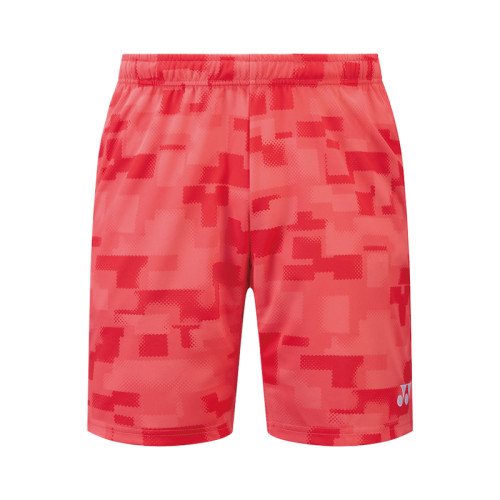 YONEX Sports Shorts Men's Coral Red Moderate