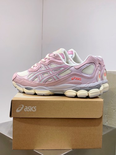 ASICS GEL NYC Abrasion Resistant Low top Running Shoes Unisex Pink