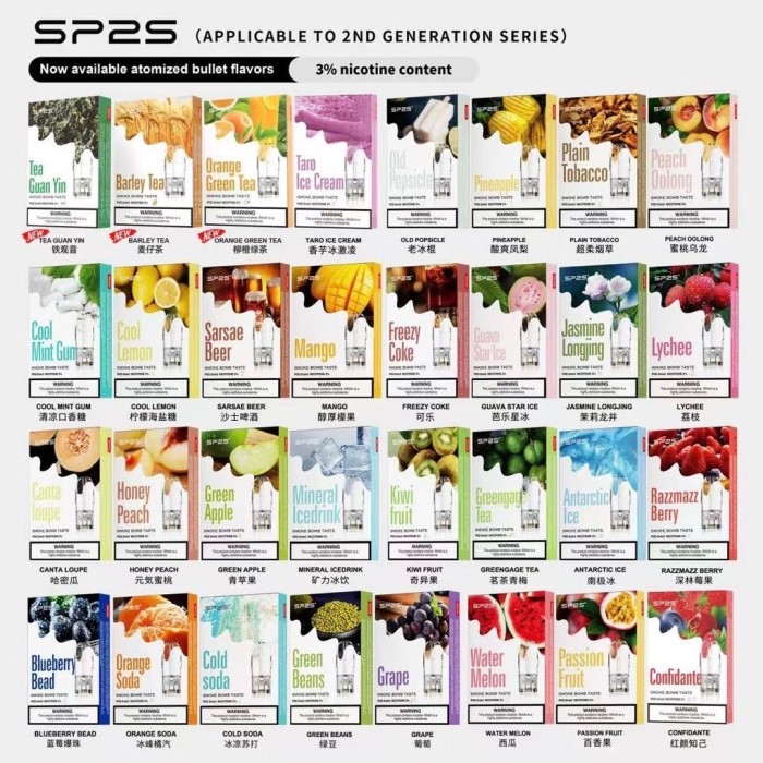 原廠正品 SP2 思博瑞 煙彈