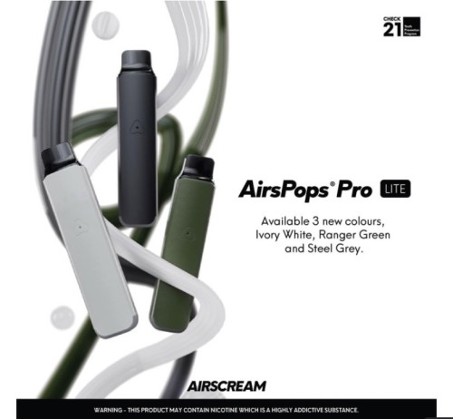 AIRSCREAM AIRSPOPS PRO LITE 氣泡PRO LITE(主機+煙油套組1299)