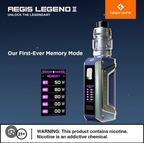 Geekvape (Aegis Legend 3) (神盾傳奇3代 L300) 18650雙電版大煙機