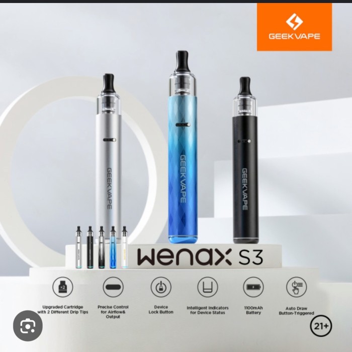 Geekvape (Wenax S3威納克斯S3)筆型主機+煙油套組1400