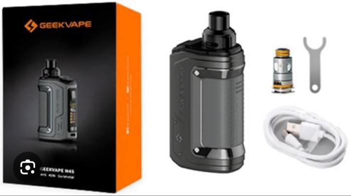 Geekvape H45 (AEGIS HERO 2) H45 (主機+煙油套組1699)