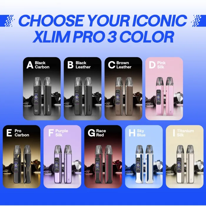 OXVA XLIM PRO 3 小蠻牛3代 – 續航怪獸 × 頂級恆壓晶片