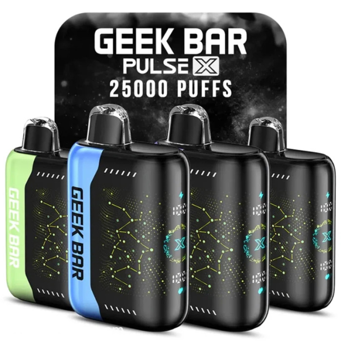 GEEK BAR PULSE X 星空 25000口 拋棄式電子菸