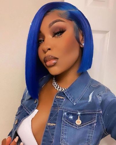 Human Virgin Hair Pre Plucked Ombre 13x4 Lace Front Wig And Full Lace Wig Bob Lace Wig For Black Woman Free Shipping (YM0295)