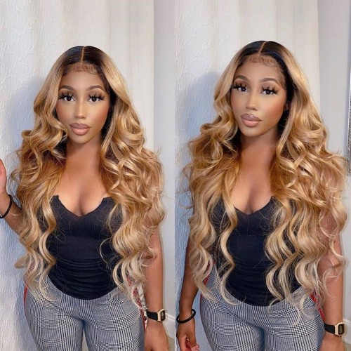Human Virgin Hair Pre Plucked Curly HD Swiss Lace Front Wig And Full Lace Wig For Black Woman Free Shipping (YM0245)