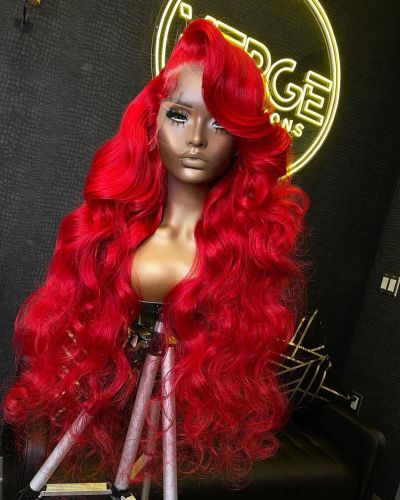 Human Virgin Hair Pre Plucked Ombre 13x4 Lace Front Wig And Full Lace Wig For Black Woman Free Shipping (YM0285)
