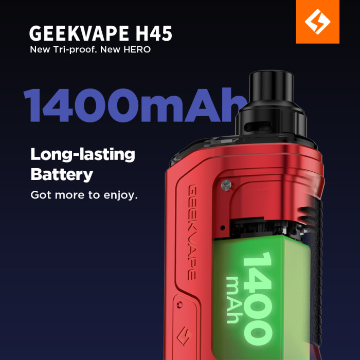 Geekvape H45 AEGIS HERO 2 MOD 1400mAh 45W
