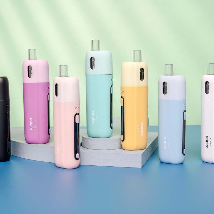 Aspire Fluffi Pod 1500mAh 馬卡龍色系 可調瓦