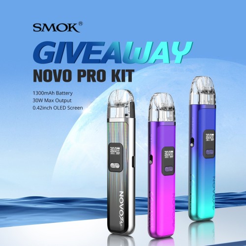 SMOK NOVO PRO 30W 可調瓦 1300mAh