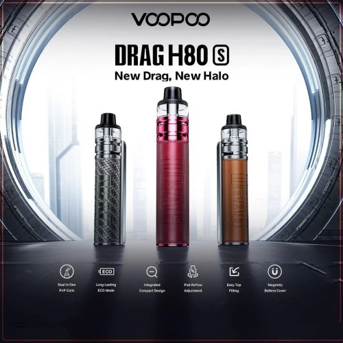 VOOPOO DRAG H80S 80W 大煙主機 跩哥 H80