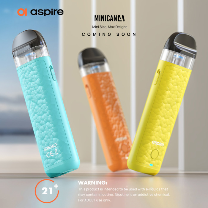 Aspire Minican 4 迷你罐4代 3檔可調