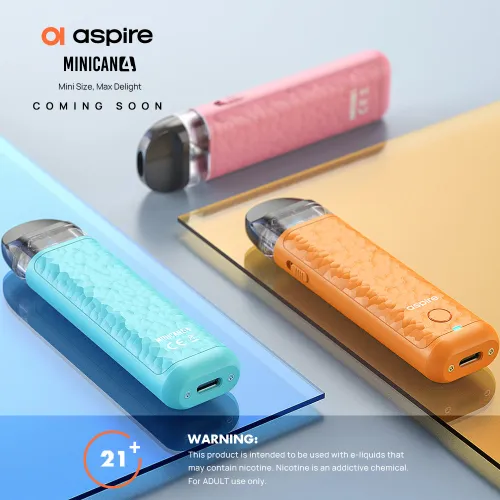 Aspire Minican 4 迷你罐4代 3檔可調