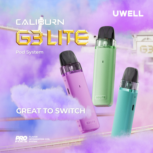 UWELL CALIBURN G3 LITE 小體積 1200mAh g3輕巧版