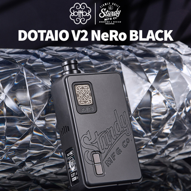 Dotmod 限量版 DOTMOD X STURDY : DOTAIO V2 NERO BLACK 佩特里nero