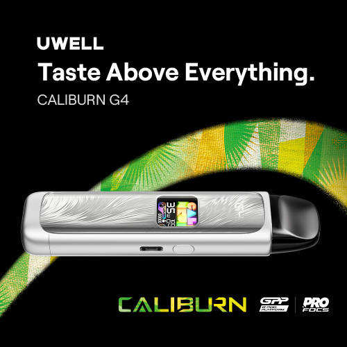 UWELL CALIBURN G4 1300mAh 可調35W 咖哩棒