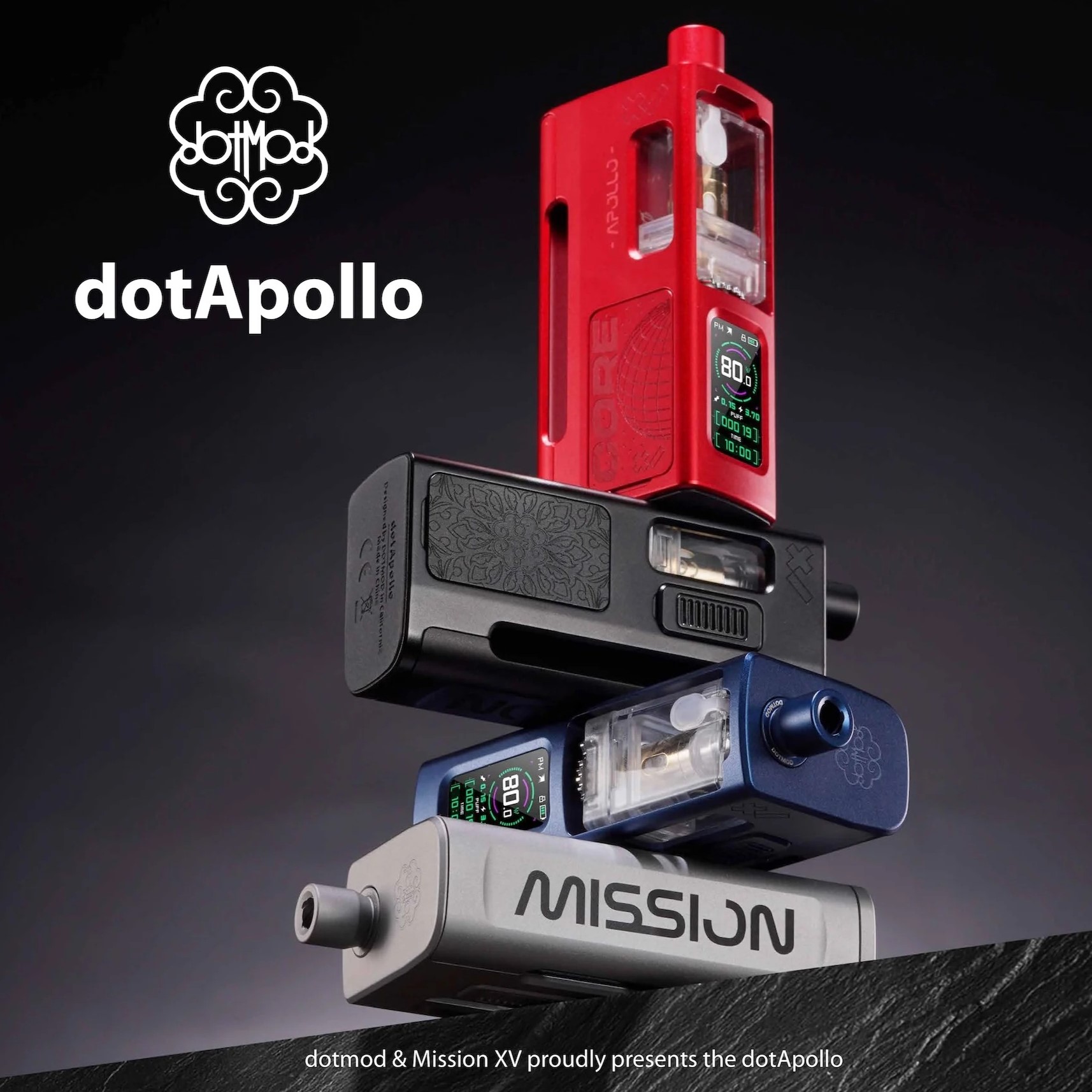 Dotmod dotApollo -18650電池 DotMod x Mission XV 聯名款