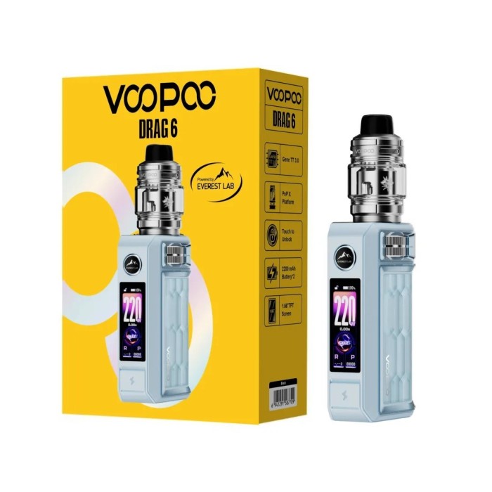 VOOPOO DRAG 6 跩哥 6 220W大功率大電量