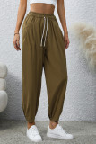 Drawstring Pockets For Fashionable Casual Pants