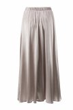 Chic Maxi Pleated Skirts Dress