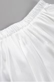 Chic Maxi Pleated Skirts Dress