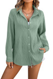 Wave Textured Fashionable Shirt For Women