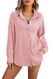 Wave Textured Fashionable Shirt For Women