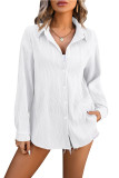Wave Textured Fashionable Shirt For Women