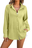 Wave Textured Fashionable Shirt For Women