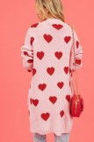Valentine Hearts Knitted Cardigans