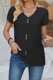 Sold Petal Sleeve V neck Eyelet Blouse