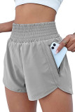 Solid Color Yoga Sports Shorts