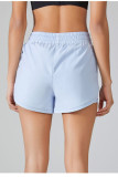 High Waist Drawstring Yoga Shorts