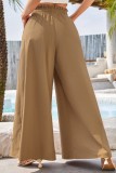 Summer Linen Bohemian Wide Leg Pants