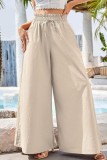 Summer Linen Bohemian Wide Leg Pants