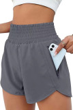 Solid Color Yoga Sports Shorts